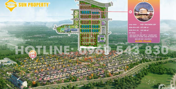 Căn đơn lập ngoại giao cuối cùng Giai đoạn 1 Sun khoáng nóng Thanh Hóa