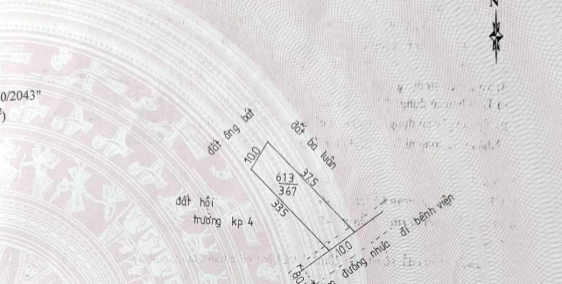 Bán đất mặt tiền đường Madaguoil, Đạ Hoài, Lâm Đồng