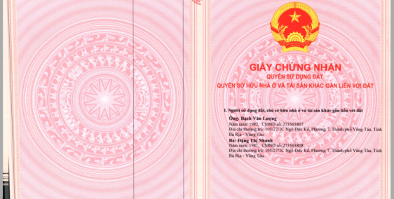 Nhận Booking lô xã Láng Dài, huyện Đất Đỏ, tỉnh Bà Rịa Vũng Tàu