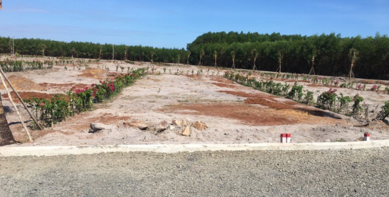 Bán đất xã Láng Dài, huyện Đất Đỏ, 100% sổ trao tay