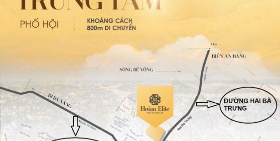 Đất nền trung tâm phố cổ Hội An, tự do xây dựng