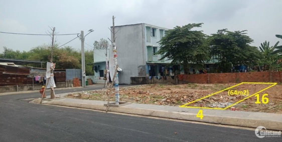 Cần bán lô đất mặt tiền đường 8m gần Quách Điêu 4x10 giá 520tr