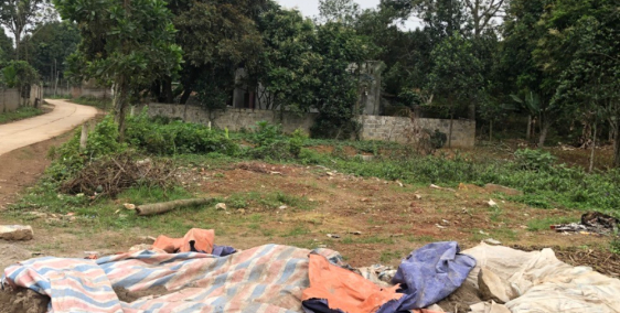 bán đất thị trấn ba đồi , lạc thuỷ ngay đường quốc lộ n21 , đất vuông vắn