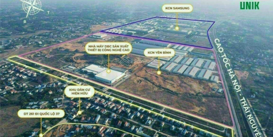 Tôi có 5 Lô đất đấu giá cần bán , 2 mặt tiền đẹp tại KCN Samsung