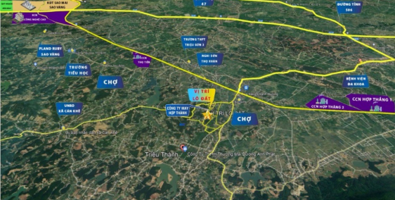 Bán đất Triệu Sơn, chỉ 230tr gần công ty may