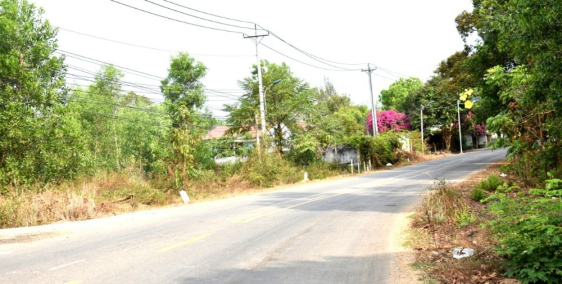 Bán lô đường oda diên tích 589m2, 100m2 tc