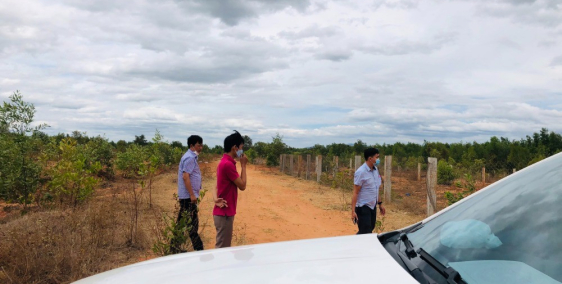 Cần bán 1,3 Xào đất CLN gần sân bay Phan Thiết, Đường ô tô, Ngang 58m Sổ sẵn