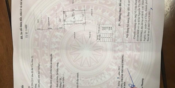 Căn shophouse sẻ khe đường Hải Đăng 135.8m2 chính chủ