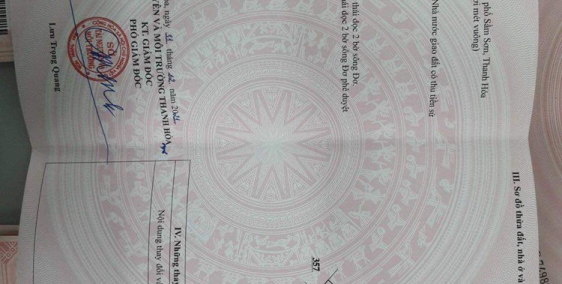 Bán đất Thành Phố Sầm Sơn,Phường Trường Sơn