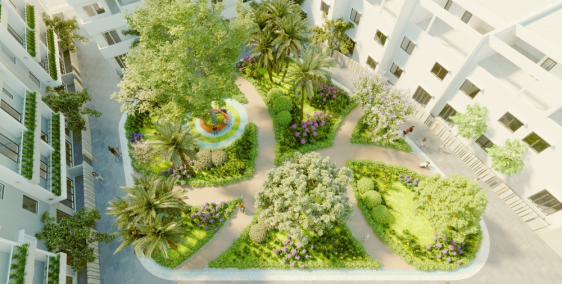 Ra mắt siêu phẩm nhà phố trục 13m5 đường Hoàng Quốc Việt