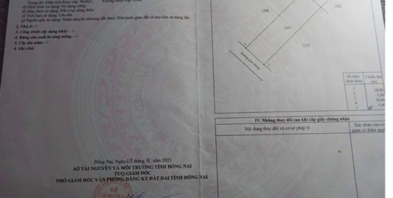 Bán 2 Lô Đất Mặt Tiền Siêu Đẹp Tại Vĩnh Cửu - Giá Đầu Tư F0 - Chính Chủ