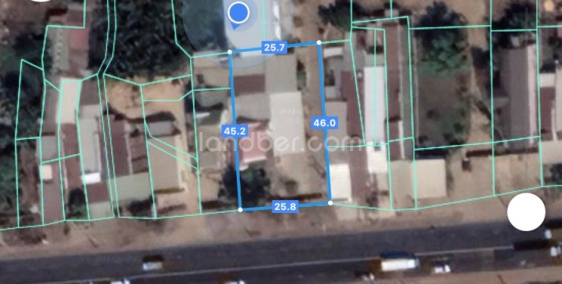 Chính chủ cần ra gấp nhà đang ở 25.8x46m toạ lạc trên đường Quốc Lộ 1A