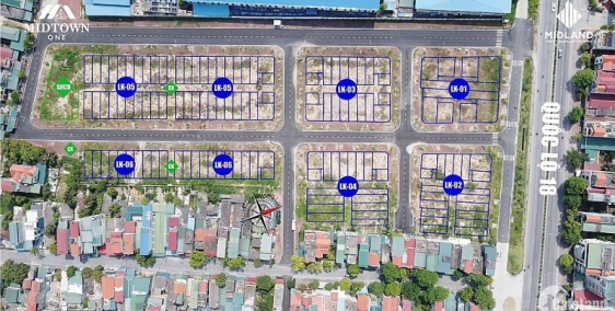 Cần tiền bán gấp 5 lô dự án Midtown One Uông Bí. Liên hệ tôi 0929372373