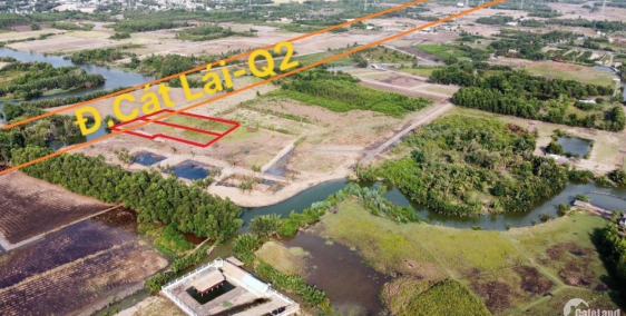 Bán đất cấn đường Cát Lái có sẵn đường xe hơi tới đất