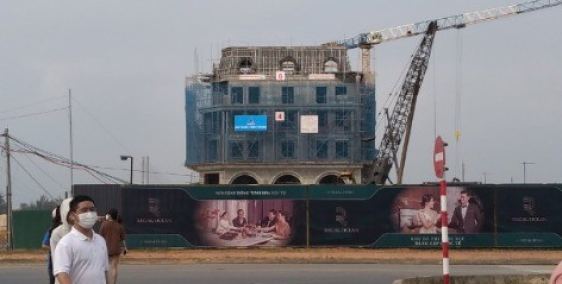 Dự án đầu tiên của ĐẤT XANH MIỀN TRUNG, vị trí ngay sát biển, sổ đỏ từng căn,