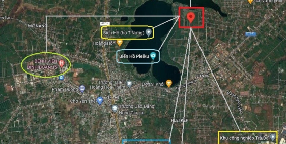 Đất view Biển Hồ - Tâm điểm nghỉ dưỡng tại Pleiku