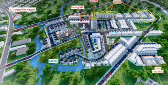 Siêu phẩm địa trung hải tọa lạc tại vị trí trung tâm Cần Thơ