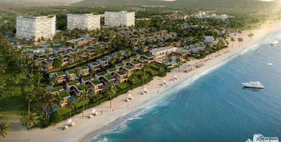 Đặt tên riêng Biệt thự View biển hiếm hoi sở hữu lâu dài tại 1 trong Bãi biển đẹ