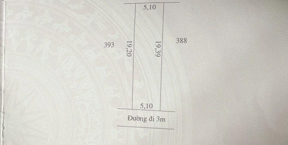 Đất nền Kiệt Ôto Thủy Vân Khổ Đẹp