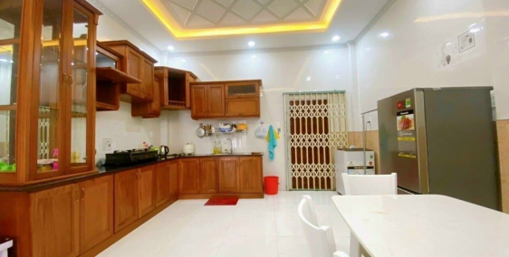 Bán nhà 1T 1L  lầu đúc mới, mặt tiền, gần chợ An Khánh