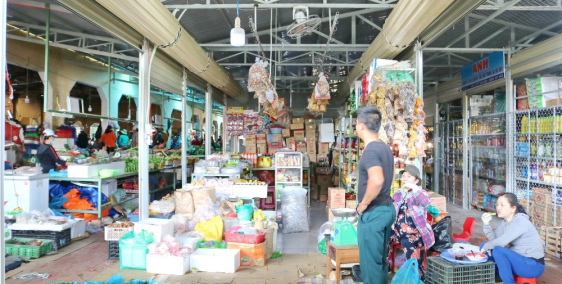 Duy nhất 1 KIOT rau sĩ và lẻ, 2 mt chỉ 140tr tại chợ Đầu mối Điện Ngọc