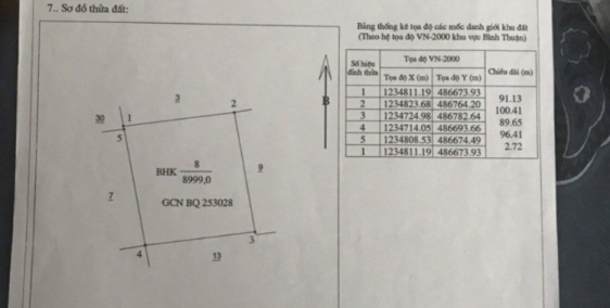 Bán 8,999m2 đất hoà thắng 1,44 tỷ cách liên huyện 200m, ĐT716 1km Lh 09386777909