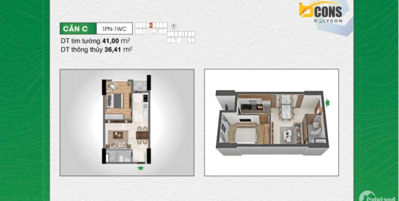 Căn Hộ Bcons Polygon đẹp và chất lượng