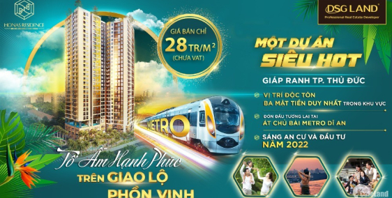 Chỉ từ 383tr đã có cơ hội sở hữu căn hộ 1PN tại TP Dĩ An