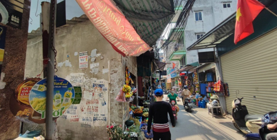 Bán gấp Nhà mặt ngõ Phạm Văn Đồng, Cầu Giấy, 58m2, MT4m, 6.3 tỷ.