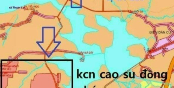 Đất nền KCN Phú Riềng Đỏ xã Thuận Lợi