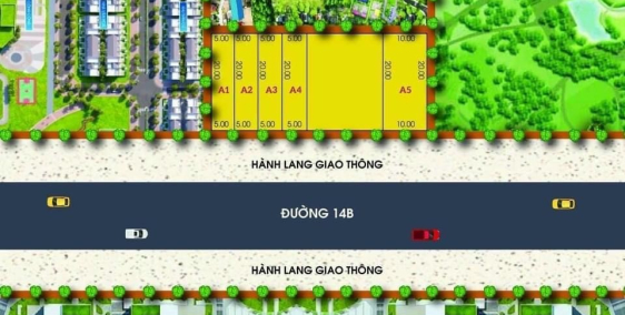 4 LÔ MẶT TIỀN QUỐC LỘ GIÁP HOÀ KHƯƠNG THUẬN TIỆN KINH DOANH BUÔN BÁN