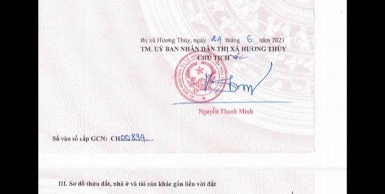Bán đất 2 mặt tiền KQH TD2 Thuỷ Vân