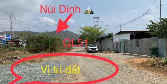 (VIP) Cần bán gấp 3000m2 có 600m2 thổ cư với 51m mặt tiền QL51. LH 0939219993