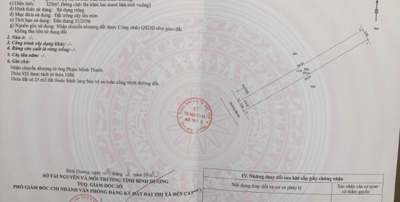 CHÍNH CHỦ BÁN 2 LÔ ĐẤT LIỀN KỀ TẠI P. HOÀ LỢI, TX BẾN CÁT, BÌNH DƯƠNG - GIÁ ĐẸP