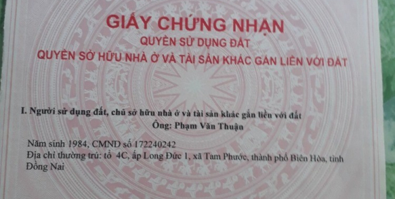 Cần bán lô đất chính chủ 2 mặt tiền hẻm