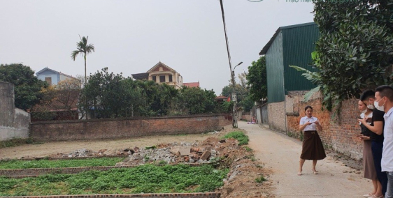 đất đẹp giá chưa đến 1 tỷ tại khu gần thị trấn sóc sơn 56m2 mặt tiền 4 đường hơn