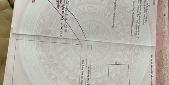 ra đi 3 lô ngay quốc lộ 55 Bình Châu gần biển 1.2km