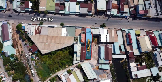 Bán nhà 2 mặt tiền, đường Lý Thái Tổ