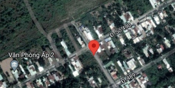 Bán đất biệt thự đường 490 phạm văn cội DT 7.2x14.5m giá 1.75 tỷ