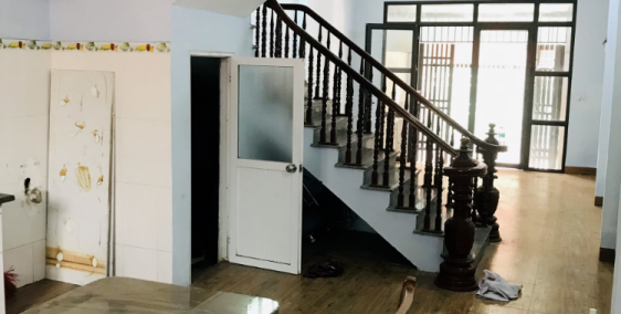 em bán đất có sẵn nhà 3 tầng 60,7m2 kinh doanh ok mặt tiền 4,3m tại nam hồng