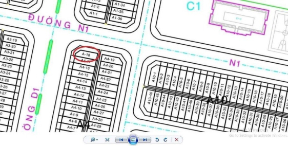 Bán đất lô góc 8x20m D1 và N1  KĐT Bình Nguyên, Dĩ An, Bình Dương.