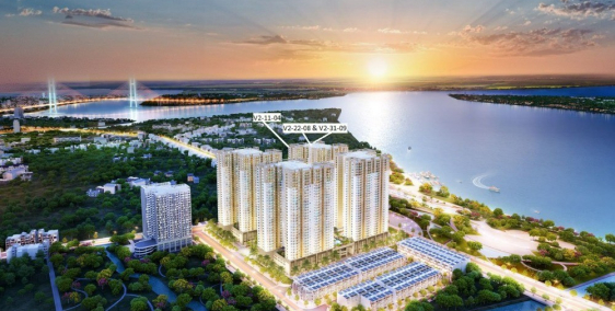 Shophouse đường Đào Trí - Q7 Saigon Riverside sắp nhận nhà 75m2 giá CĐT 8,3 tỷ