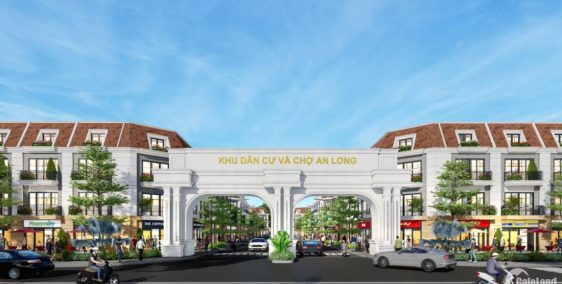 NỀN MẶT TIỀN CHỢ KDC VÀ CHỢ AN LONG