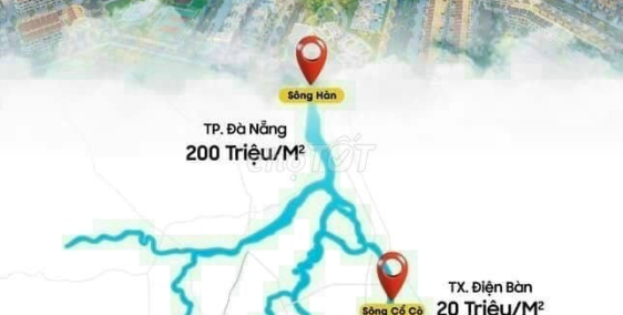 Đất Nền Gần khu đô thị FPT ngay ven sông Cổ Cò