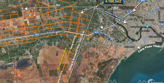 MT sông CàTy Hàm thuận Nam, thổ cư,đường bê tông