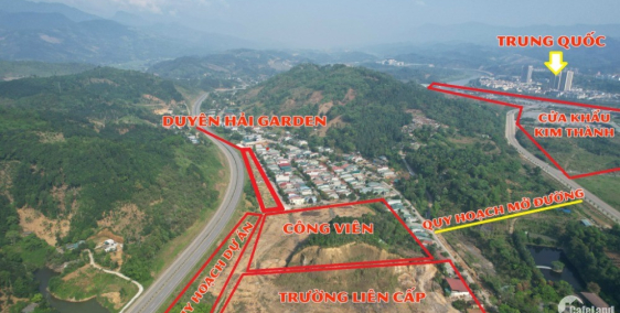 ĐẤT NỀN PHÂN LÔ KHU ĐÔ THỊ MỚI DUYÊN HẢI - LÀO CAI