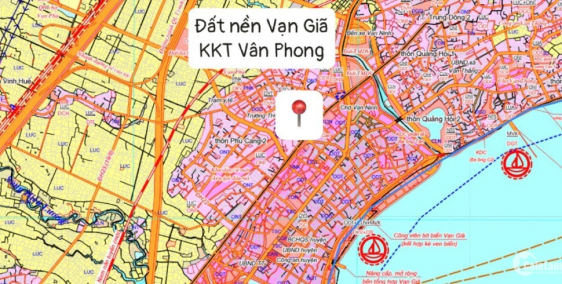 Đất biển sổ đỏ Vân Phong - Vạn Ninh giá rẻ