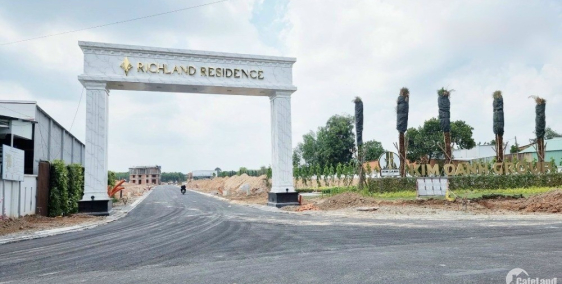 Bán đất nền giá rẻ dự án Richhome 2 mở rộng. Ngay ngã tư Hòa Lợi đường ĐT 741.