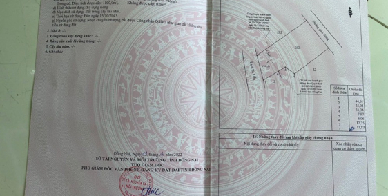 Cần bán 2 lô đất vườn 1100m2. giá 5.5 tỷ xã Phước Khánh, Nhơn Trạch