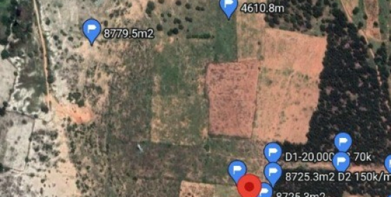 Bán 8725m2 đất sào TT lương sơn 1,31 tỷ ngay dân cư cách QL1A 800m Lh 0938677909